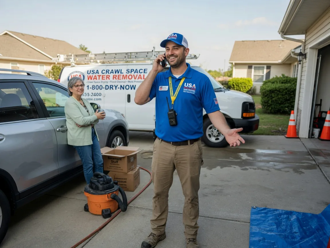 Crawl Space Water Removal North Benton, OH FAQs